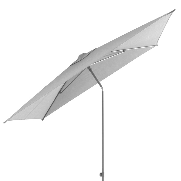 4 Seasons Azzurro Push Parasol 200x300cm - Grey